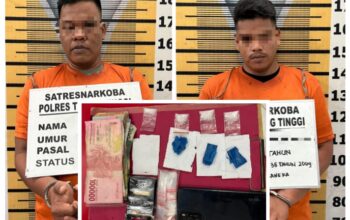 Sabu Gagal Edar, 2 Pelaku Diciduk Polres Tebing Tinggi Didalam Rumah