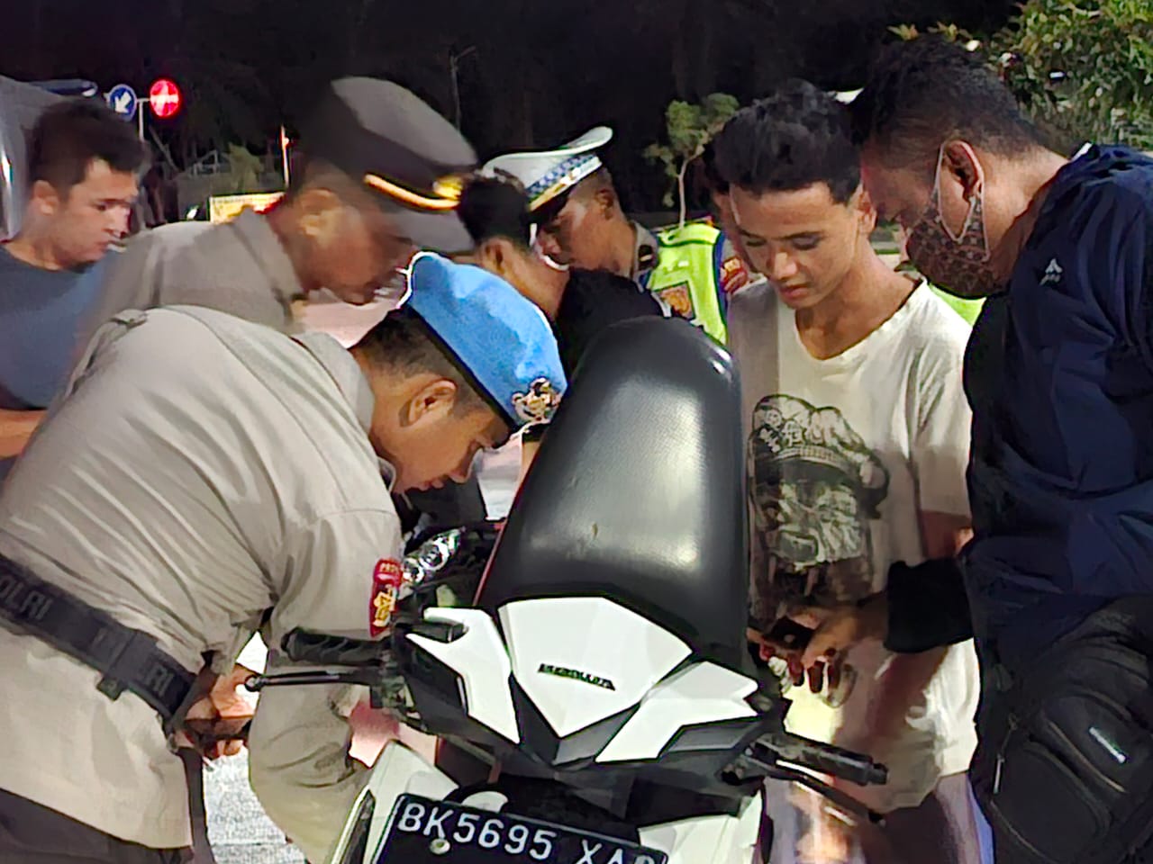 13 Remaja Terjaring Balap Liar di Sergai Dibina, Polisi Sita Belasan Motor