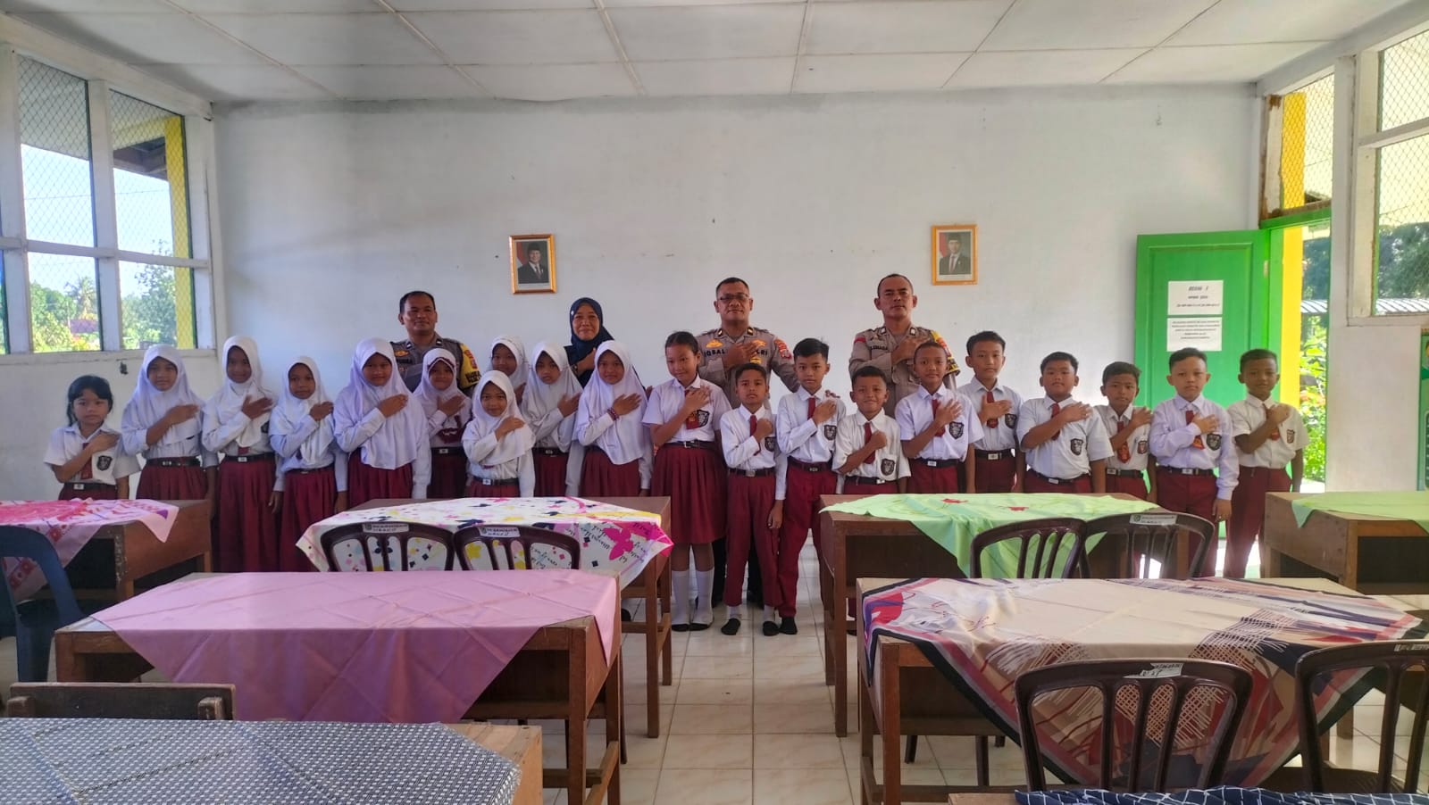 Bina Karakter Pelajar SD, Polsek Dolok Merawan Adakah Sosialisasi Anti Bullying