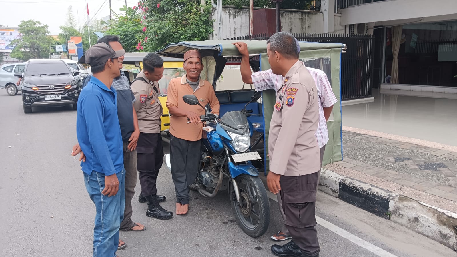 Komunitas Betor Diajak Polres Tebing Tinggi Untuk Tertib Berlalulintas