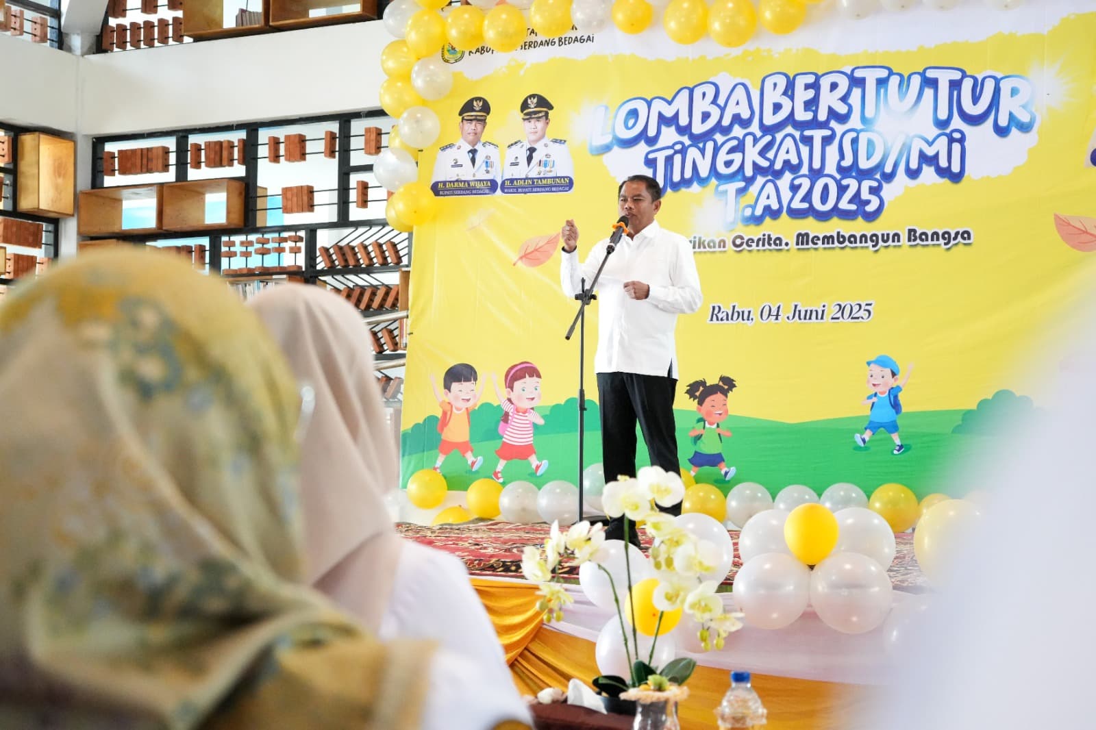 Bupati Sergai Soroti Dampak Gadget pada Minat Baca Anak, Ajak Lestarikan Budaya Literasi