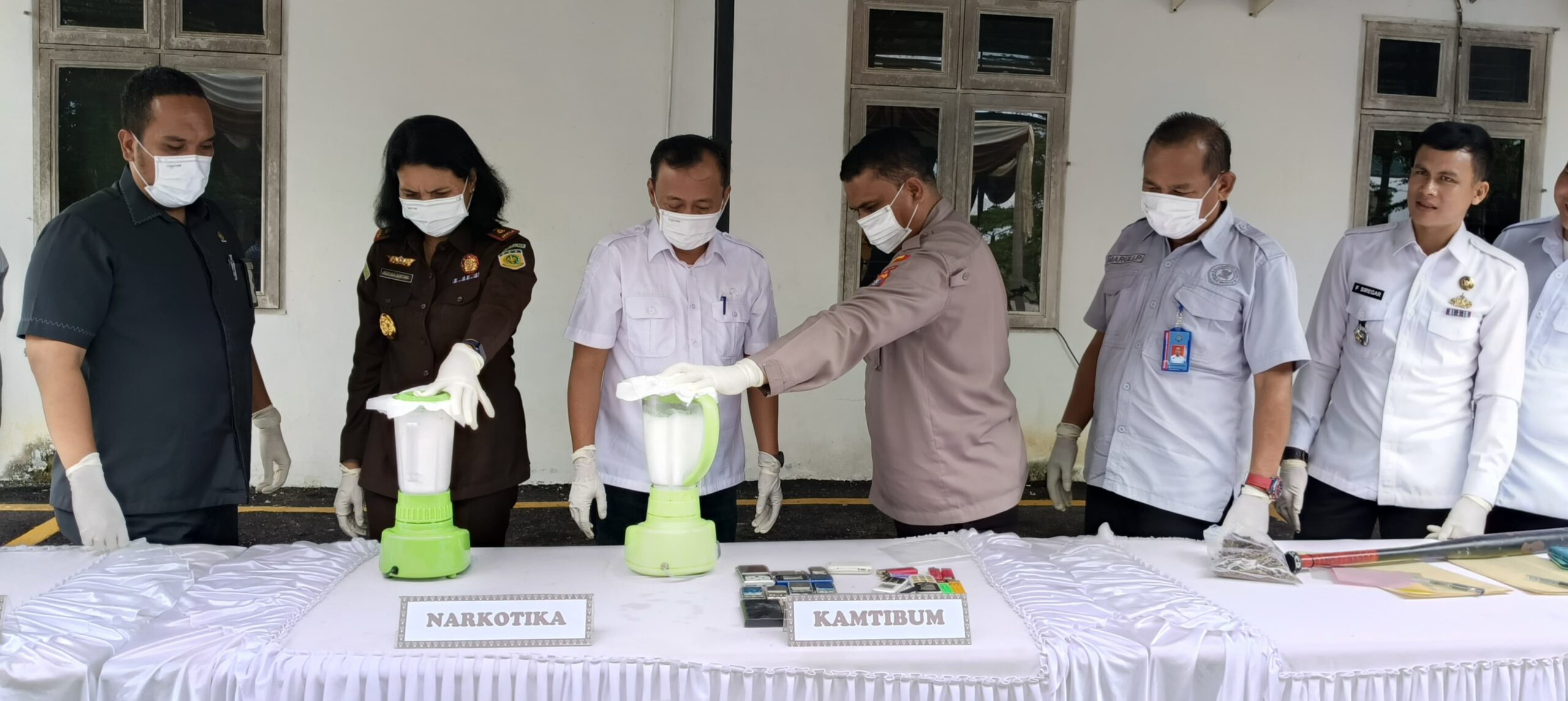 Kejari Sergai Musnahkan 118 Barang Bukti Perkara, Didominasi Narkotika