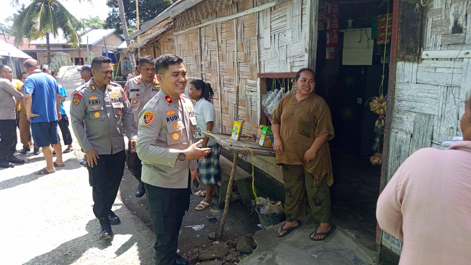 Wakapolres Tebing Tinggi Cek Lokasi Program Bedah Rumah, Sambut HUT Bhayangkara ke-79,