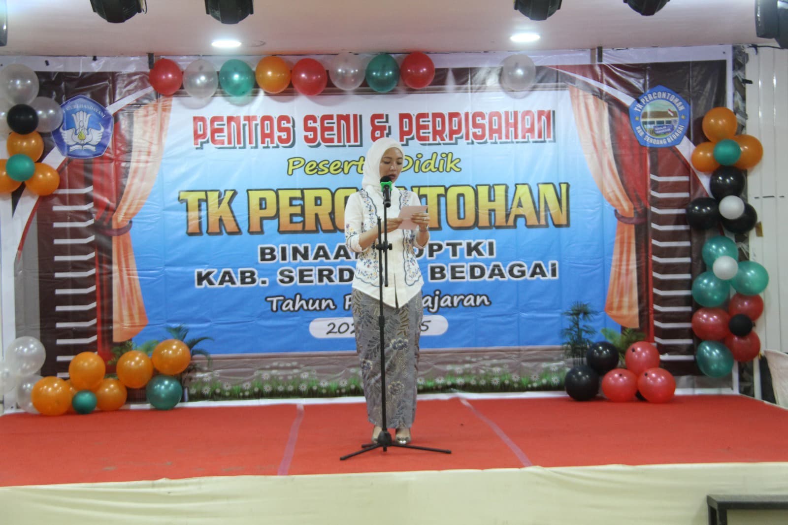 GOPTKI Sergai Ingatkan Bahaya Gawai pada Anak di Acara Pelepasan TK