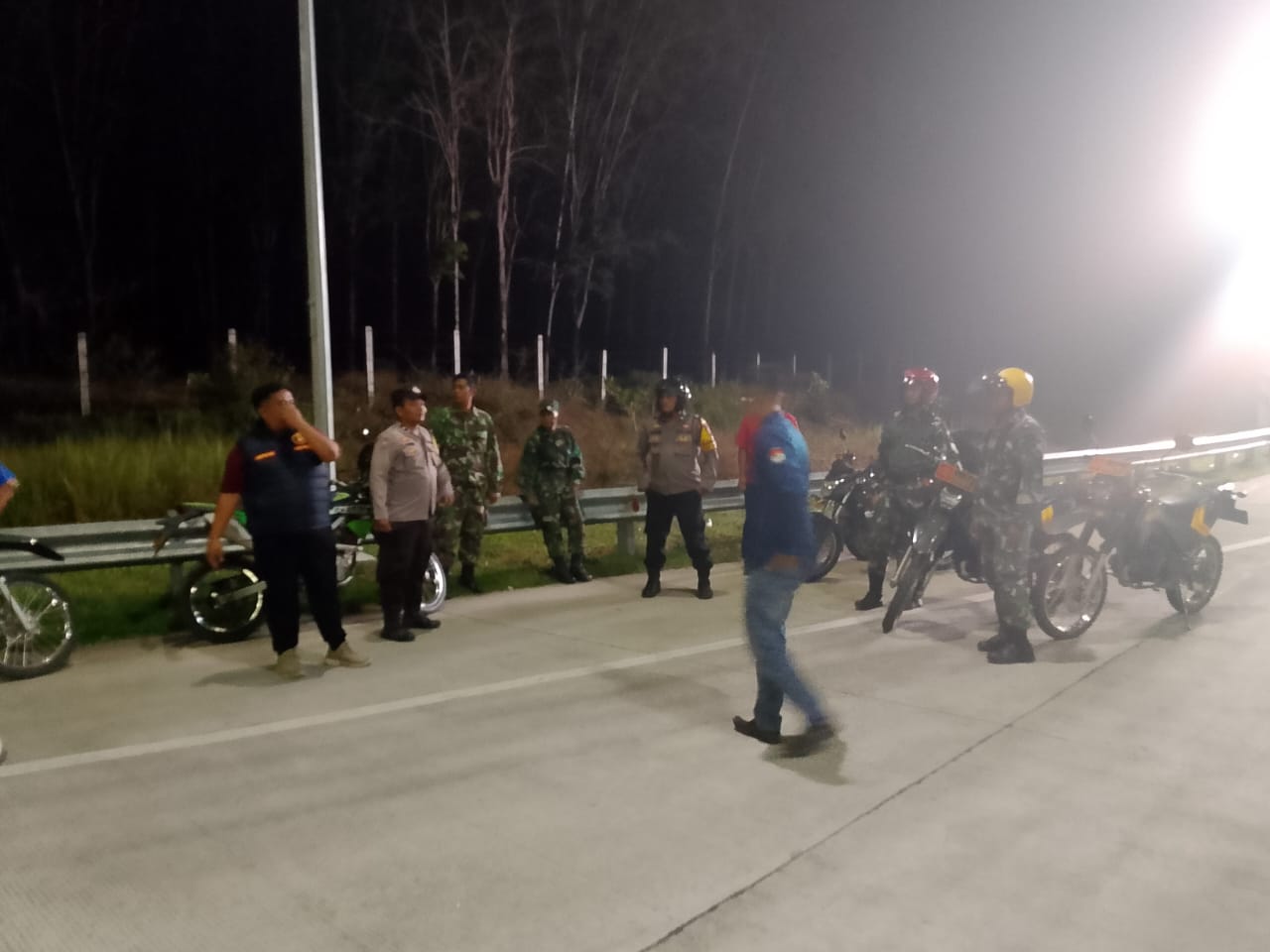 Antisipasi Tawuran, 6 Sepmor Diamankan Polres Tebing Tinggi Dalam Patroli Gabungan