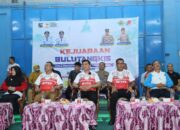 Meriahkan HUT Bhayangkara ke 79, Polres Tebing Tinggi Adakan Turnamen Badminton Piala Kapolres