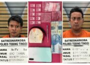 Dua Pengedar Sabu Ditangkap Polres Tebing Tinggi Dikebun Sawit Tanpa Perlawanan