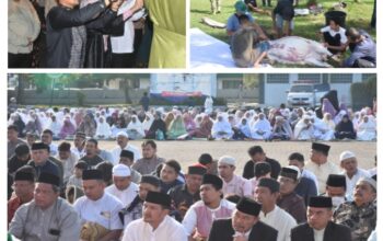 Semarak Idul Adha 1446 H, di Tebing Tinggi Diawali Pawai Takbir, Sholat Ied Hingga Pemotongan Hewan Qurban