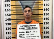 Polres Tebing Tinggi Bekuk Pelaku Pengedar Narkoba Jenis Sabu