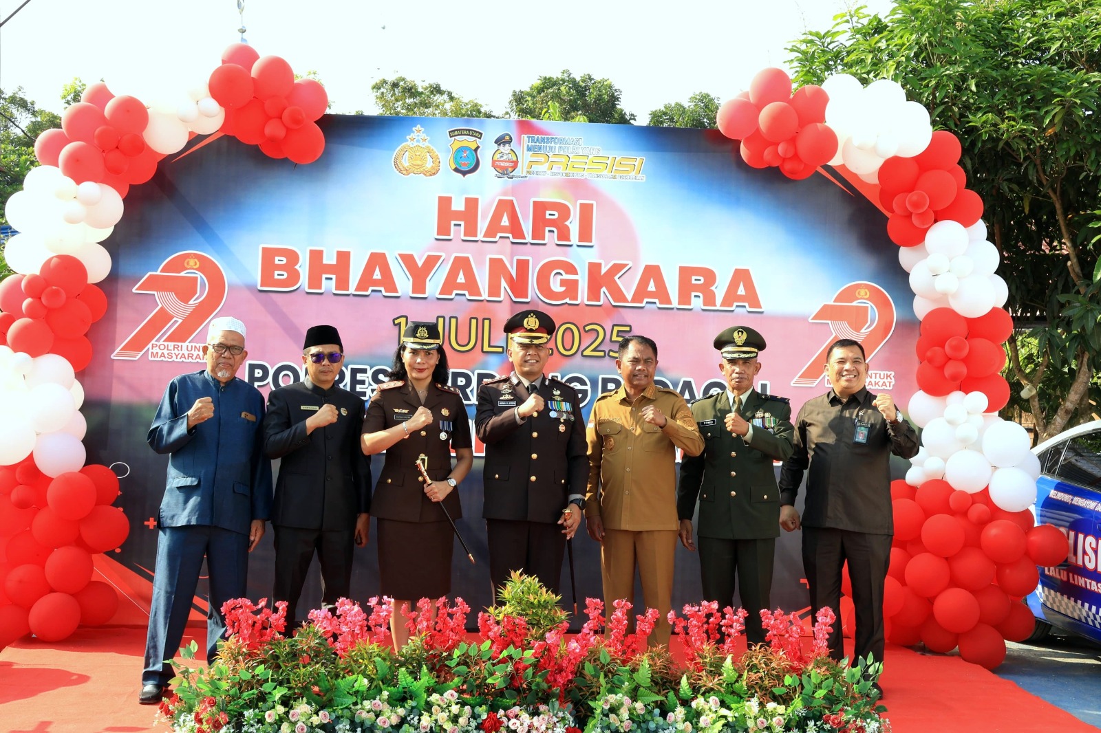 Bupati Sergai Harap Polri Semakin Presisi dan Maksimal Layani Masyarakat