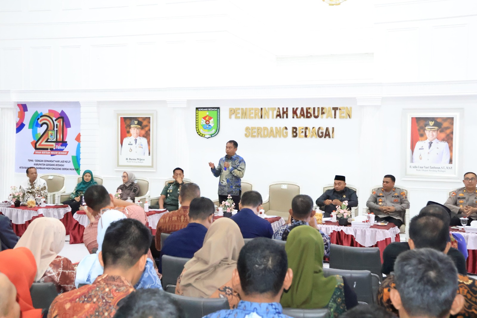 Bupati Sergai Tegaskan Tanggung Jawab Pemimpin Jaga Stabilitas dan Kesejahteraan