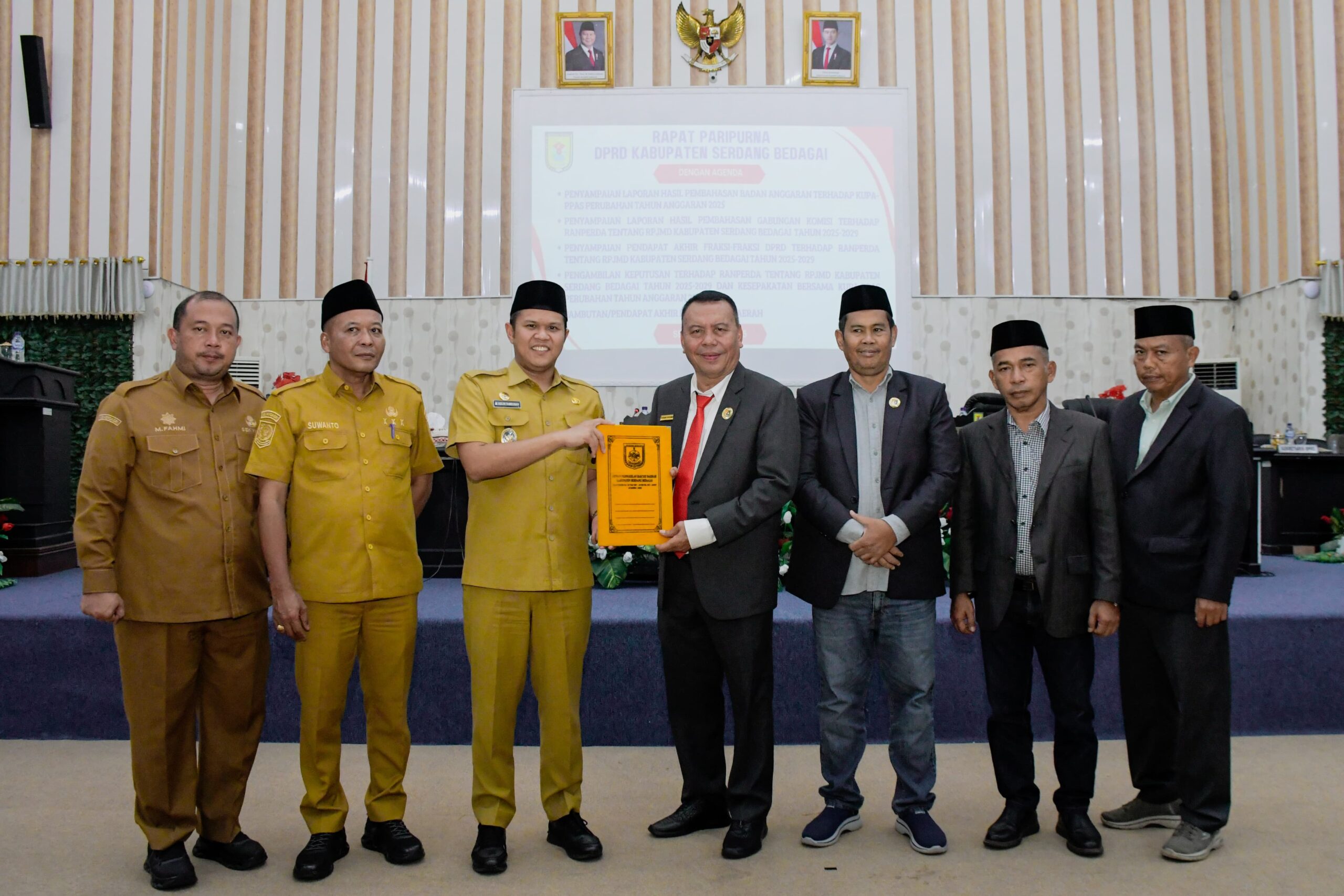 RPJMD Sergai 2025-2029 Disahkan: Lima Agenda Krusial Jadi Sorotan Paripurna DPRD