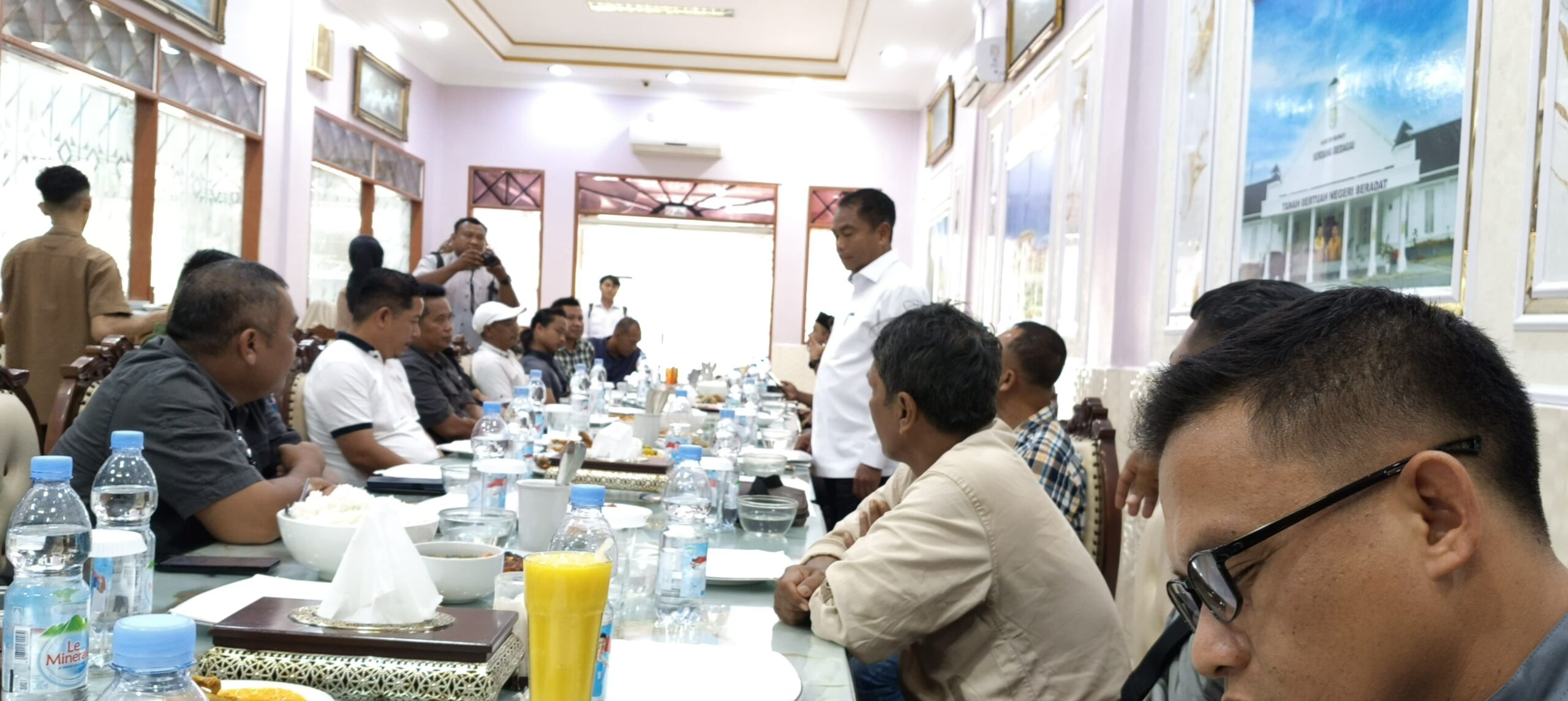 Bupati Ajak Wartawan Sergai Ikut Gowes dan Panco di Tour De Sergai 2025