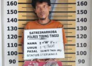 Residivis Narkoba Berulah Lagi, Polres Tebing Tinggi Tangkap Pelaku Bersama Barbut Sabu
