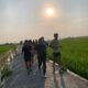 Lari di Hamparan Sawah yang Hijau, Menuju Sunset yang Indah di Festival Fun Run Sergai 8K