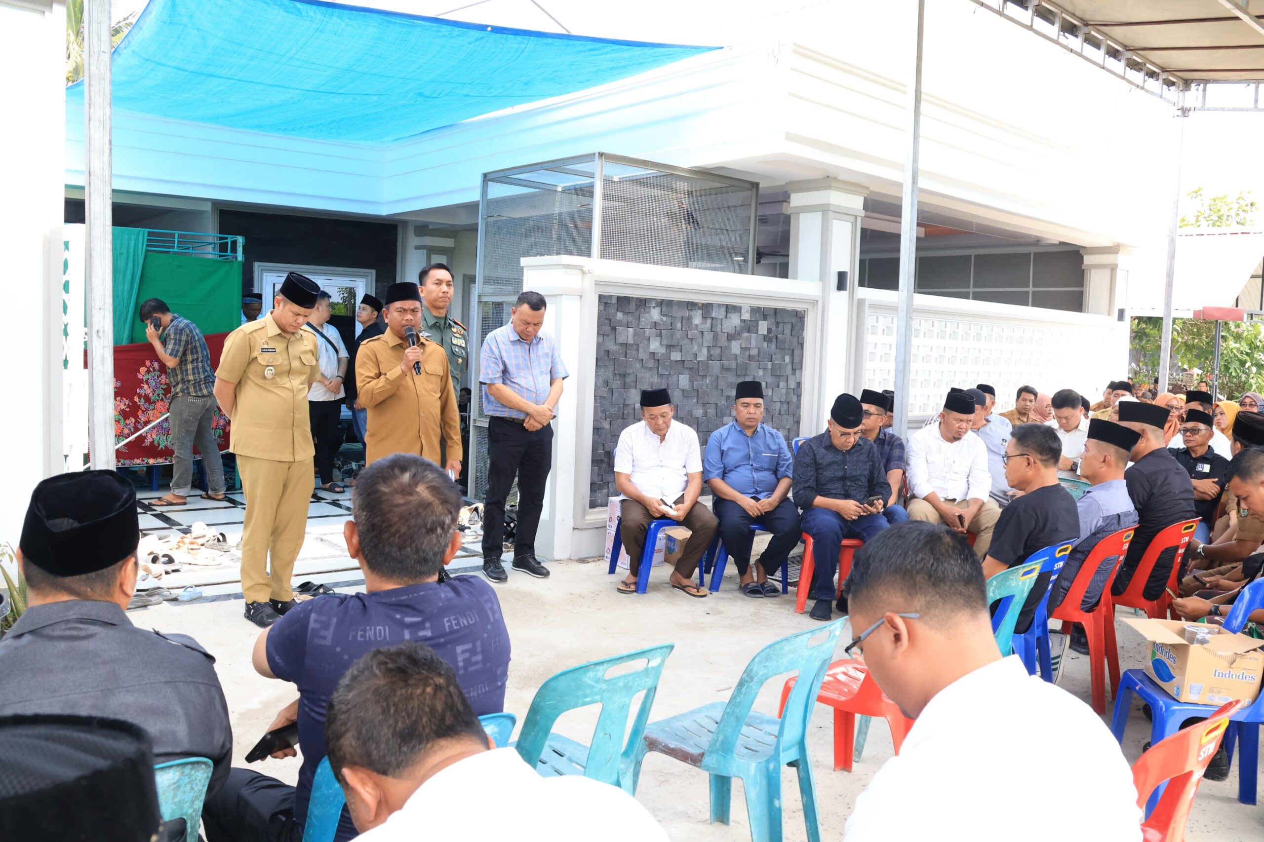 Bupati Sergai Sampaikan Belasungkawa Kepada Keluarga Sekdakab yang Berduka