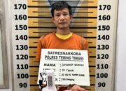 Pengedar Sabu Naga Kesiangan Diciduk Polres Tebing Tinggi Dirumahnya