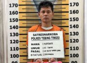 Barbut Sabu Disita, Polres Tebing Tinggi Amankan Residivis Narkoba di Desa Nakes