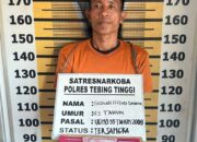 Residivis Narkoba Ditangkap Polres Tebing Tinggi, Barbut Sabu 9,04 Gram Disita