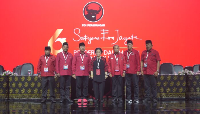 Bupati Sergai jadi Tokoh Sentral di Kongres VI PDI Perjuangan di Bali