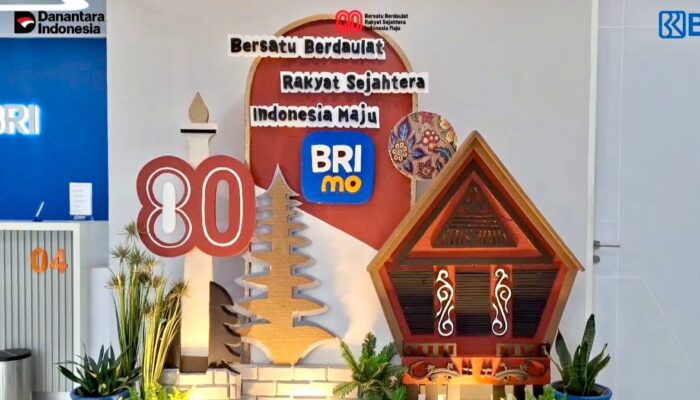Sambut HUT RI ke-80, BRI BO Kisaran Semarak dengan Dekorasi Bernuansa Budaya
