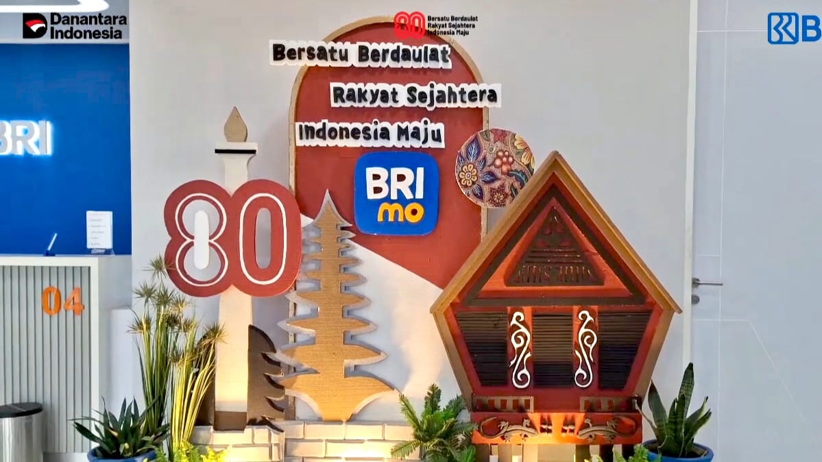 Sambut HUT RI ke-80, BRI BO Kisaran Semarak dengan Dekorasi Bernuansa Budaya