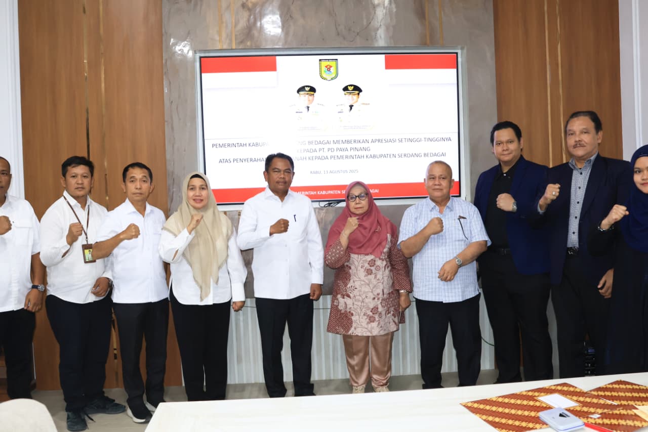 PT. PD Paya Pinang Hibahkan Lahan 3 Hektar Kepada Pemkab Sergai untuk Pembangunan Fasilitas Publik