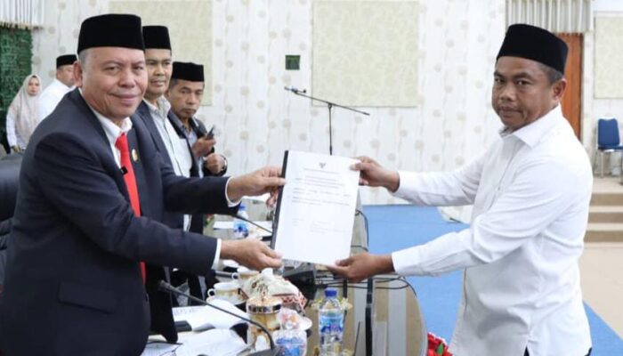 DPRD Sergai Sahkan Perubahan APBD 2025 dan Perda Perlindungan Petani