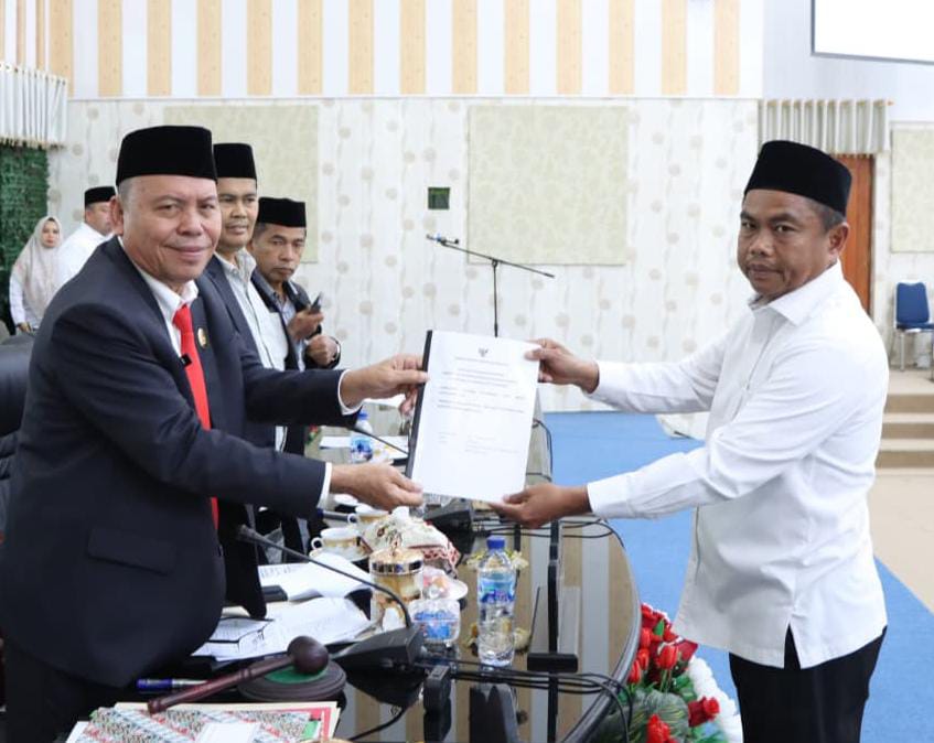 DPRD Sergai Sahkan Perubahan APBD 2025 dan Perda Perlindungan Petani