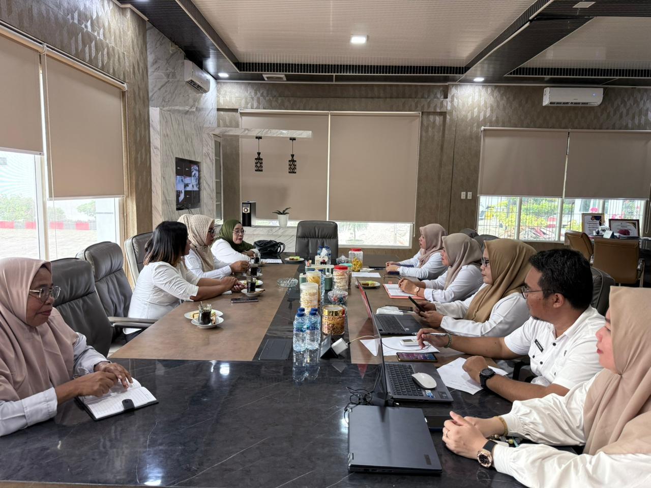 Dinas Kominfo Sergai Jalin Kerja Sama dengan Dinas Pendidikan dan PMD untuk Transparansi Informasi Publik