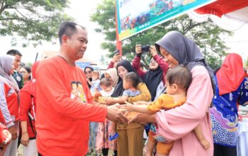 Semarak HUT ke-80 Kemerdekaan RI, Pemkab Sergai Gelar Senam Kebugaran, Ajak Warga Manfaatkan CKG