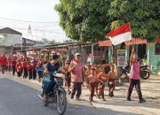 Semangat Merdeka Membara, Siswa SDN 102012 Sialang Buah Rayakan HUT RI ke-80