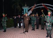 Kapolres Tebing Tinggi Hadiri Apel Kehormatan dan Renungan Suci Peringatan HUT RI ke 80