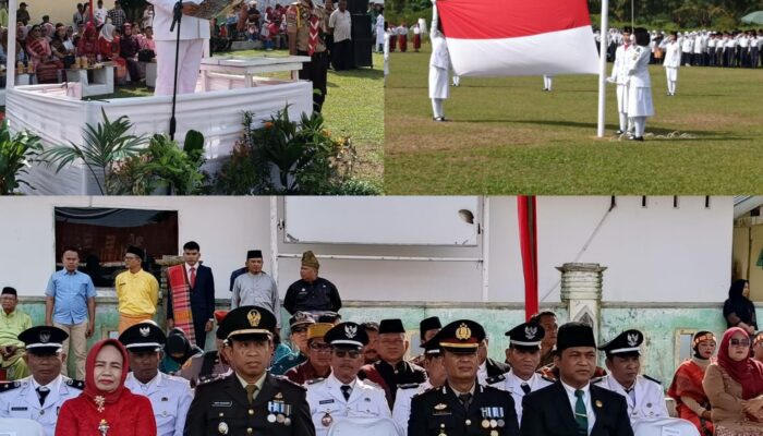 Semangat Merah Putih HUT RI ke-80, Camat Ajak Warga Teluk Mengkudu Isi Kemerdekaan dengan Kegiatan Positif
