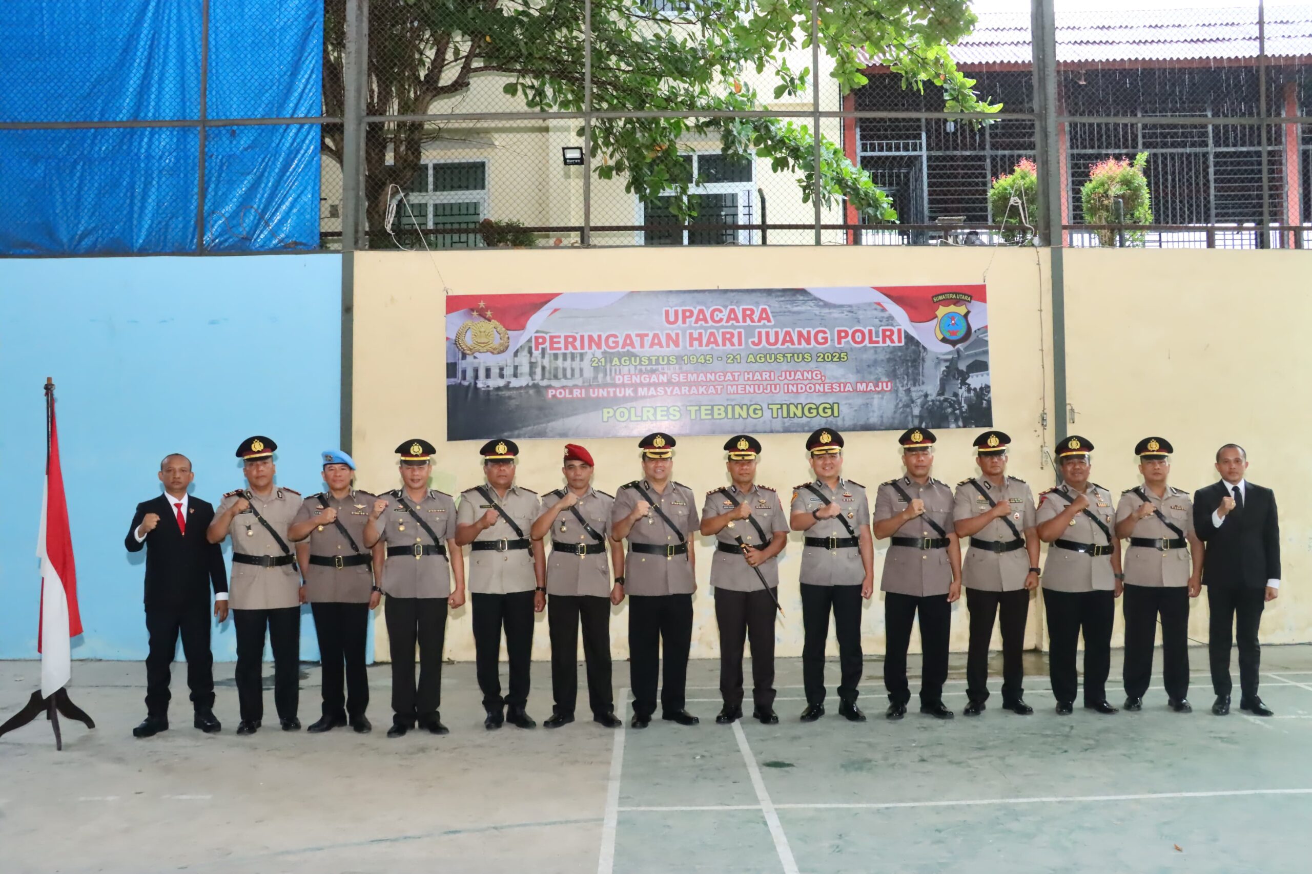 Hari Juang Polri, Polres Tebing Tinggi Siap Wujudkan Polri Untuk Masyarakat Menuju Indonesia Maju