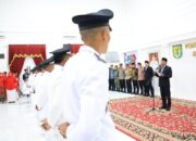 Kukuhkan Perpanjangan Masa Jabatan 10 Kades, Bupati Sergai: ”Manfaatkan Perpanjangan Jabatan untuk Percepat Pembangunan”