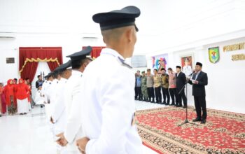Kukuhkan Perpanjangan Masa Jabatan 10 Kades, Bupati Sergai: ”Manfaatkan Perpanjangan Jabatan untuk Percepat Pembangunan”