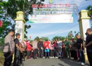 Resmikan Jalan Pegajahan Kahan – Gudang Garam, Bupati Sergai Minta Jaga Infrastruktur