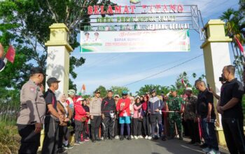 Resmikan Jalan Pegajahan Kahan - Gudang Garam, Bupati Sergai Minta Jaga Infrastruktur
