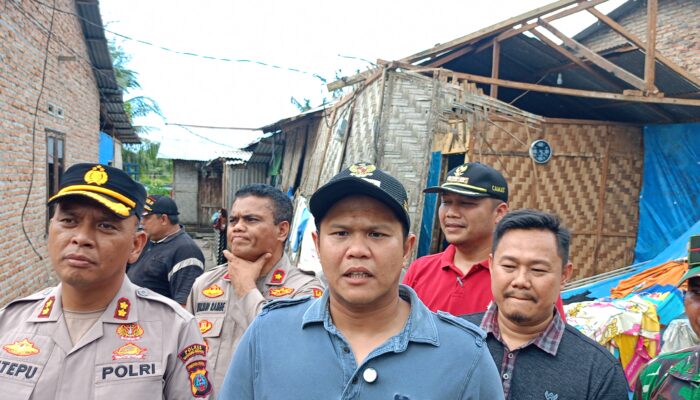 Wabup Sergai Instruksikan Kades Pematang Guntung, Rumah Sri Sundari Korban Puting Beliung Jadi Prioritas Perbaikan