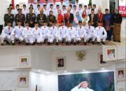 Pemkab Sergai-Forkopimda Saksikan Detik-Detik Proklamasi Secara Virtual dari Istana Negara