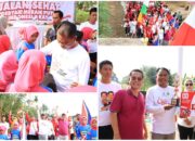 Ratusan Masyarakat Sergai Antusias Ikuti Jalan Santai dengan Bupati Sergai Dalam Rangka Meriahkan HUT RI Ke-80