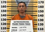 Gopul Pengedar Narkoba Ditangkap Polres Tebing Tinggi Bersama Sabu 4,28 Gram