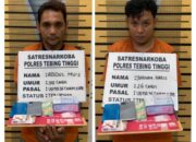 Kawanan Pengedar Sabu Ditangkap Polres Tebing Tinggi di Sipispis, 2,41 Gram BB Diamankan