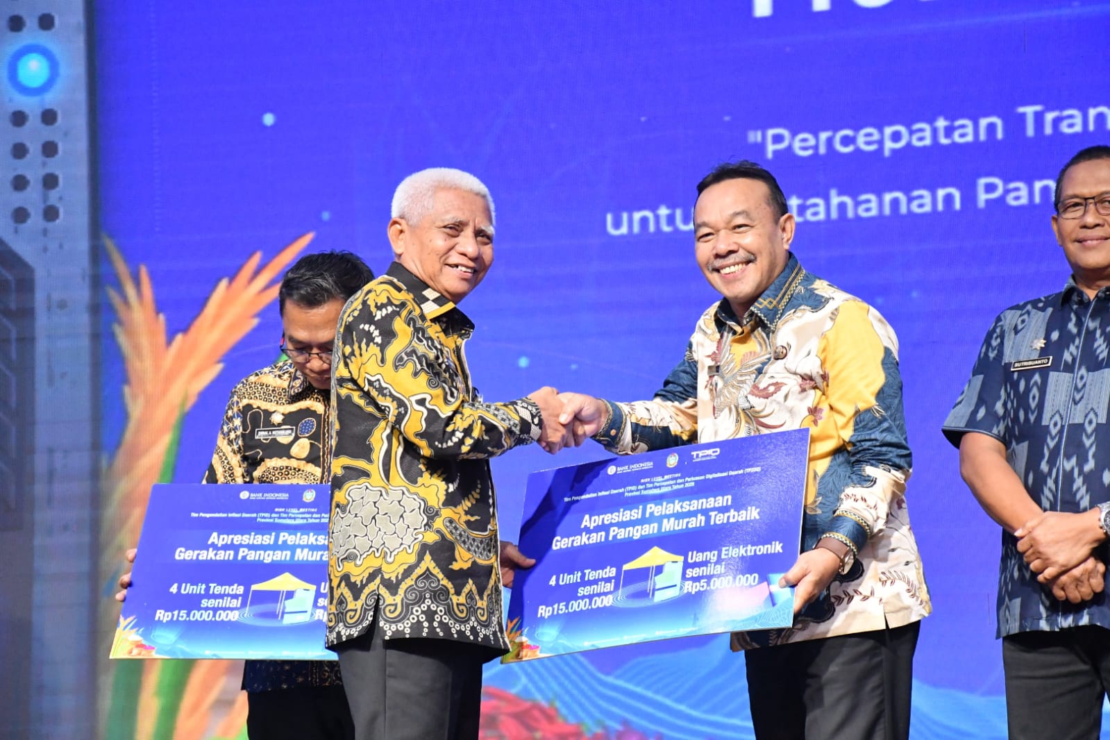 Penghargaan Diraih Pemko Tebing Tinggi Sebagai Apresiasi Pelaksanaan GPM Terbaik di Sumut