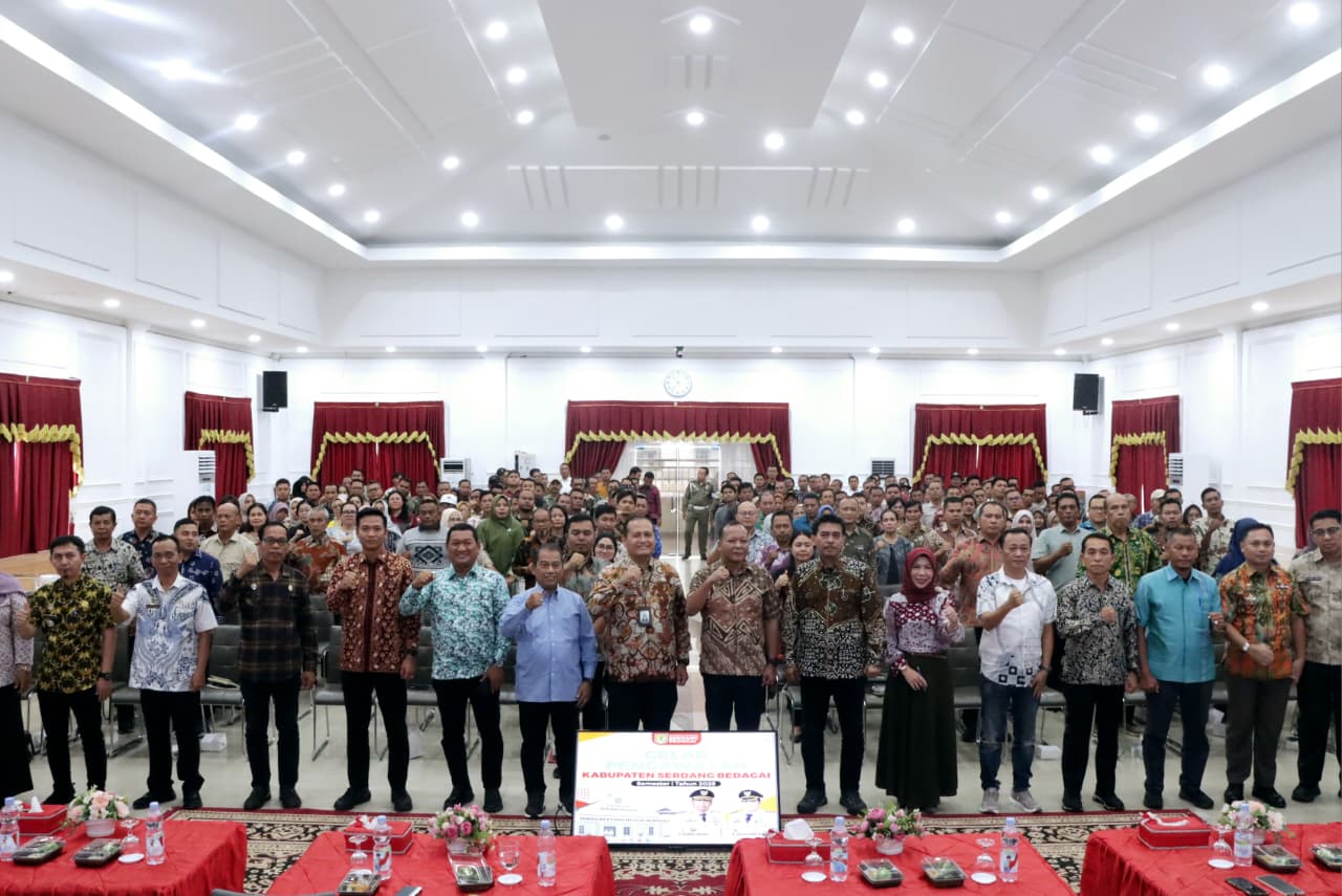 Pemkab Sergai Gelar Pengawasan Semester I 2025