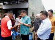 Wabup Sergai Serahkan Bantuan Kemensos untuk Korban Puting Beliung