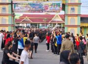 Polres Tebing Tinggi Pengamanan Car Free Day Jalan Sehat Bersama Walikota dan Masyarakat