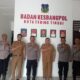 Polres Tebing Tinggi Koordinasi dengan Kesbangpol Terkait Pengaktifan Satkamling