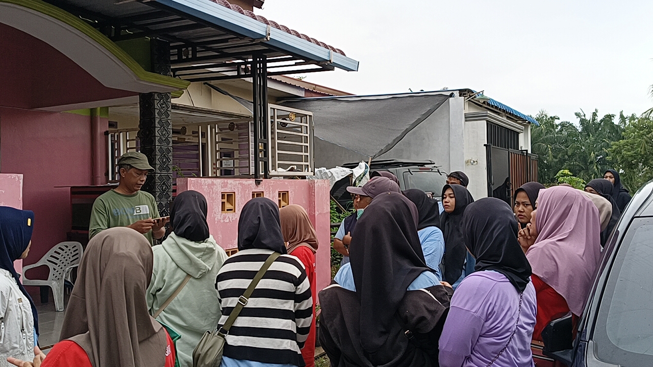 Rumah Wartawan Sergai Digeruduk Relawan SPPG, Gegara Unggahan TikTok.